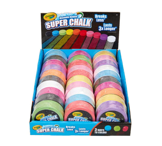 Crayola Outdoor Super Chalk - Assorted Colors
