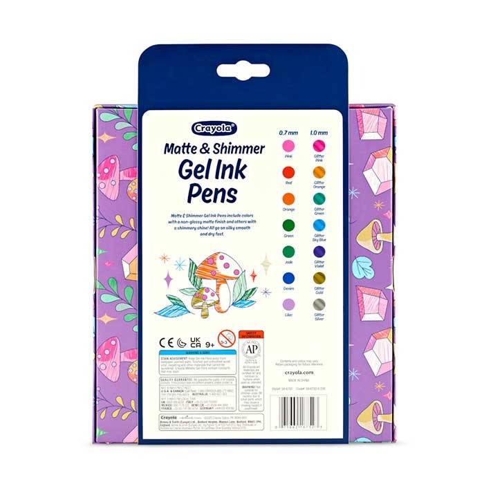 Crayola Signature Gel Ink Pens - 14 Count