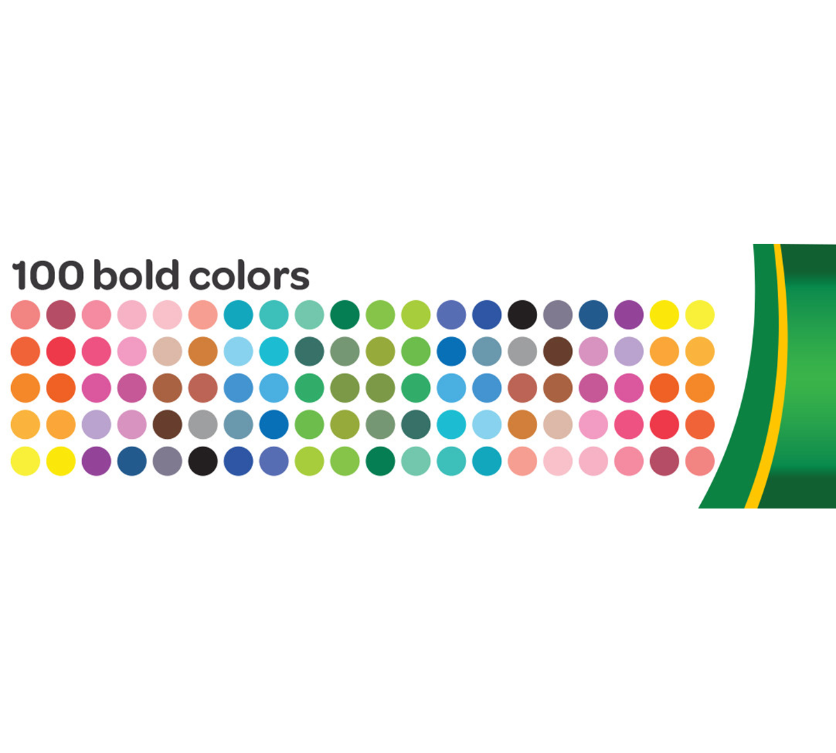 Crayola Super Tips Washable Markers - 100 Count
