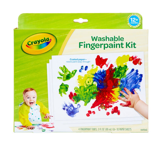 Crayola Washable Fingerprint Kit - Ages 12M+