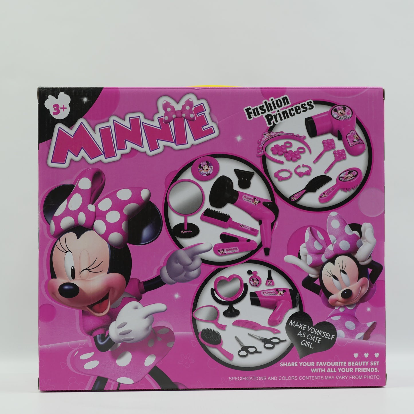 Disney Minnie Mouse Cosmetic Play Set - Age 3+