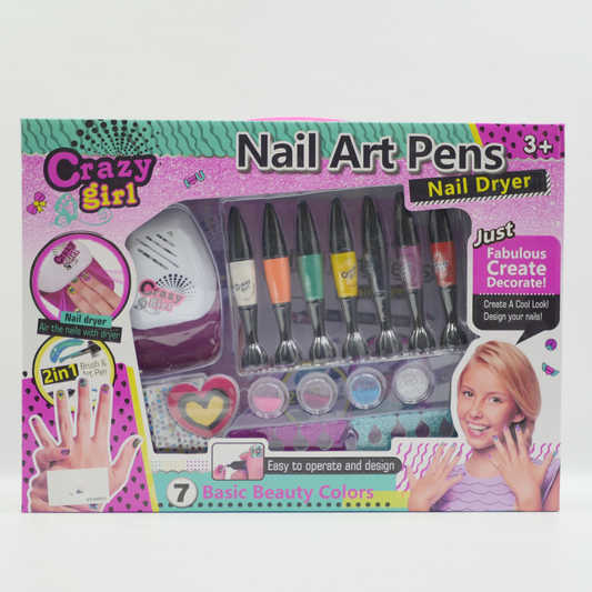 DIY Nail Art Cosmetic Set - Age 3+