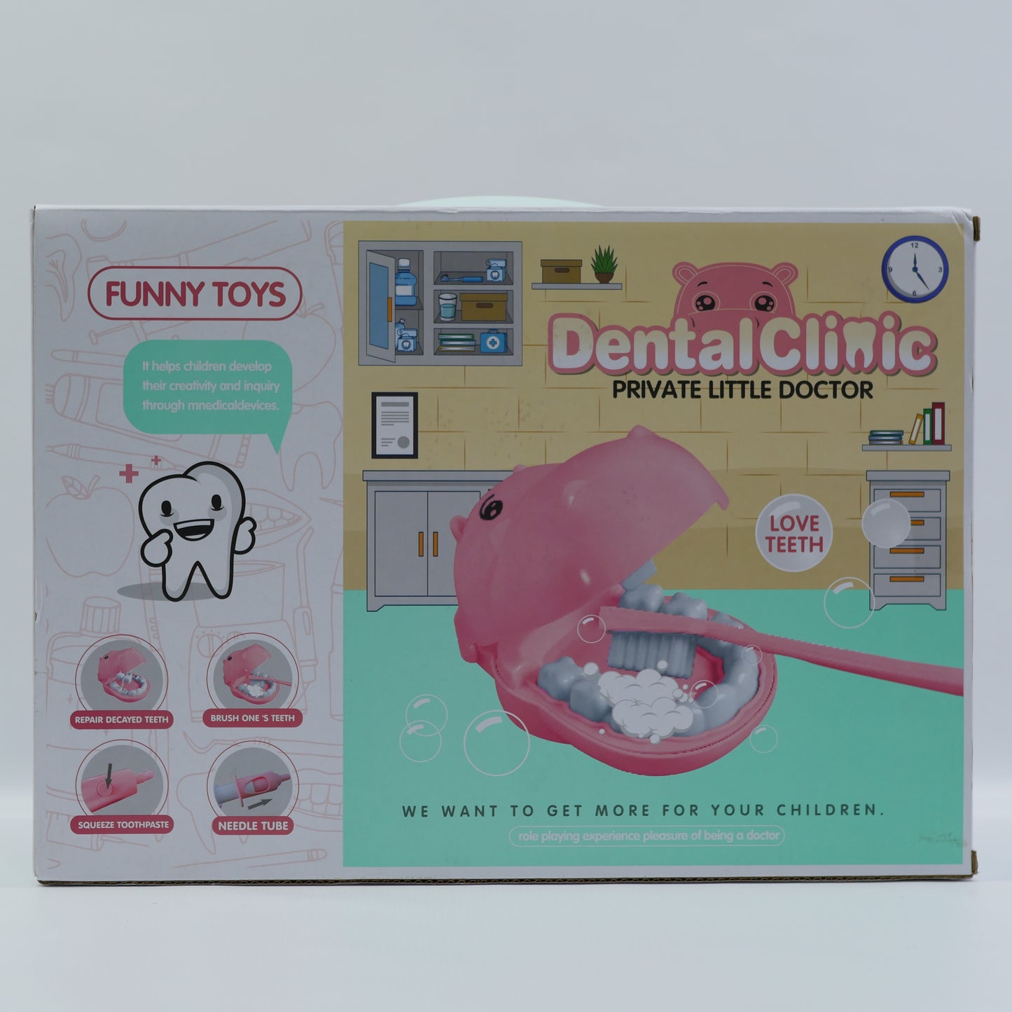 Doctor Pretend Play Set - Pink - Age 3+
