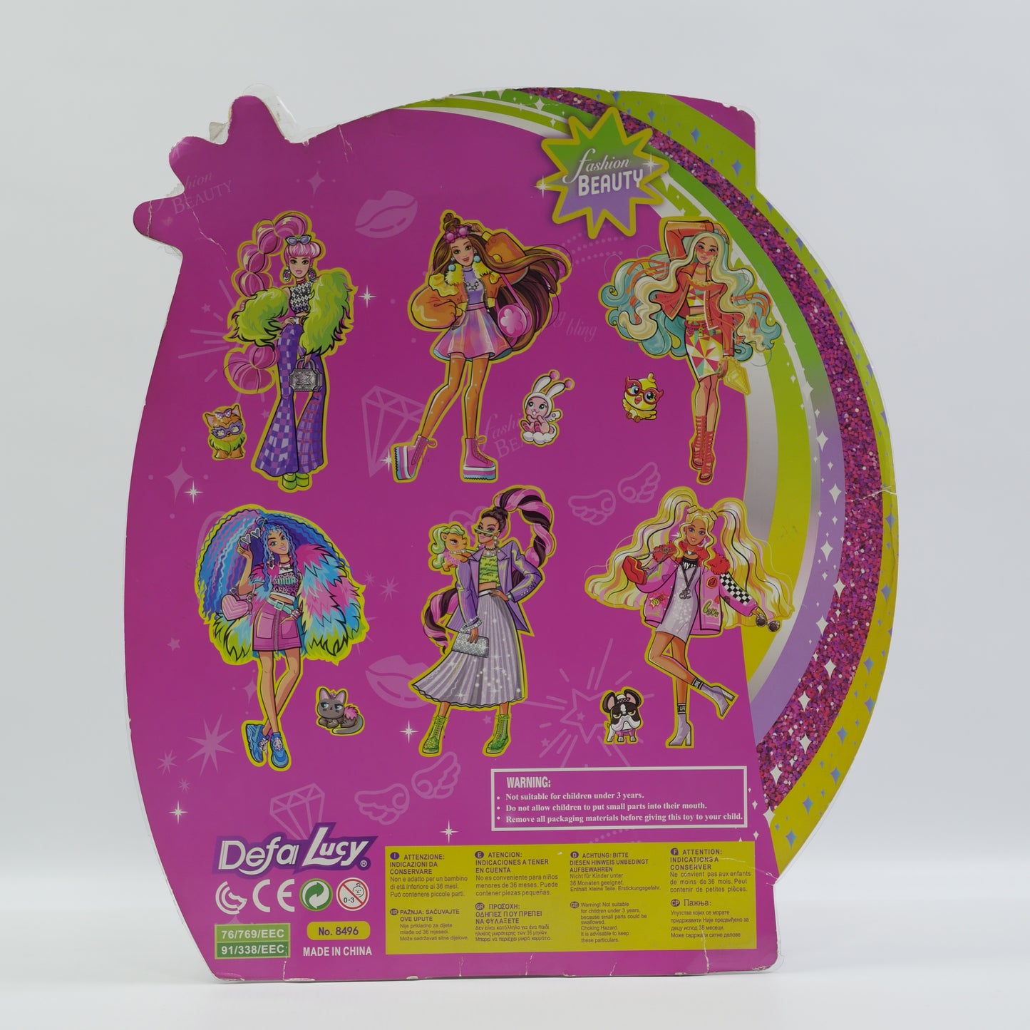 Fashion Doll with Accessories - Purple