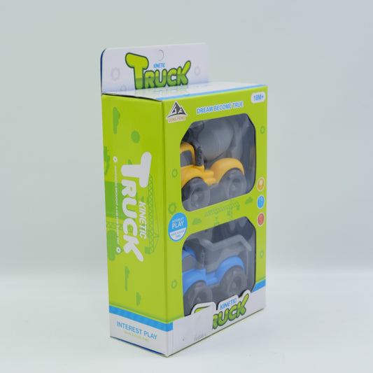 Friction Powered Toy Truck 2 Pack