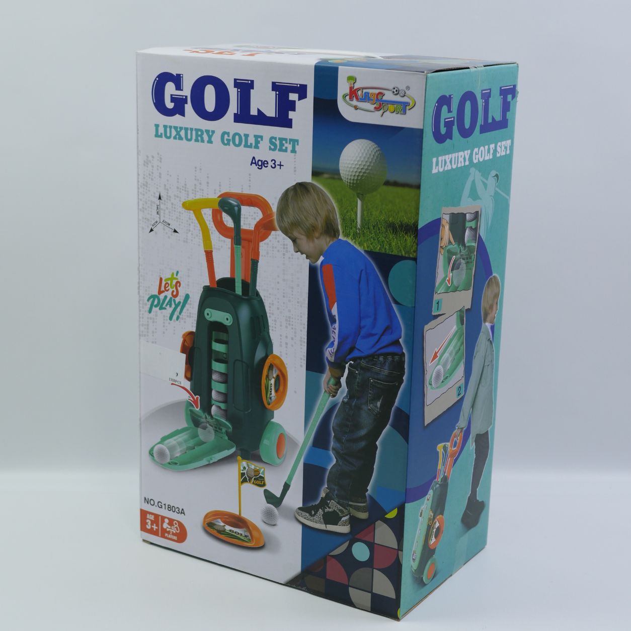 Golf Play Set with Trolley