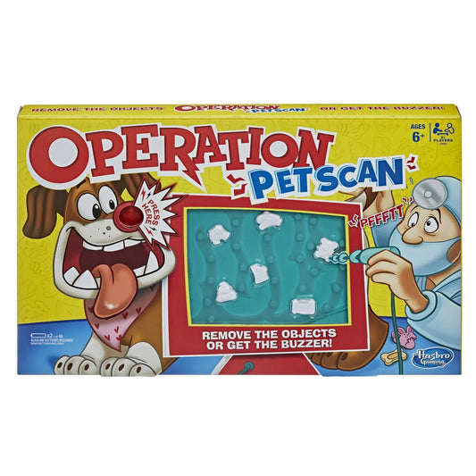 Hasbro Gaming Operation Pet Scan Game - Ages 6+