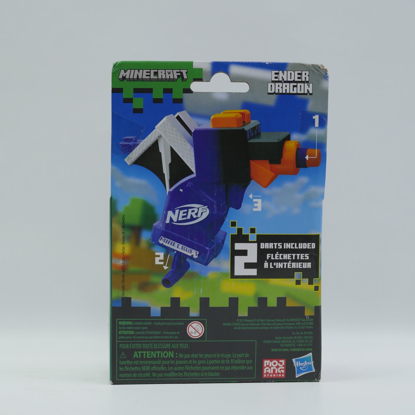 Hasbro Nerf Minecraft Dart Blaster