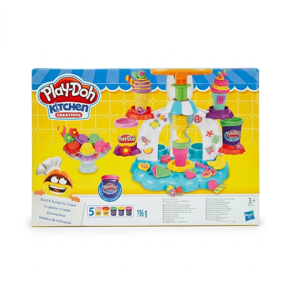 Hasbro Play-Doh Kitchen Creations Swirl 'n Scoop Ice Cream Set