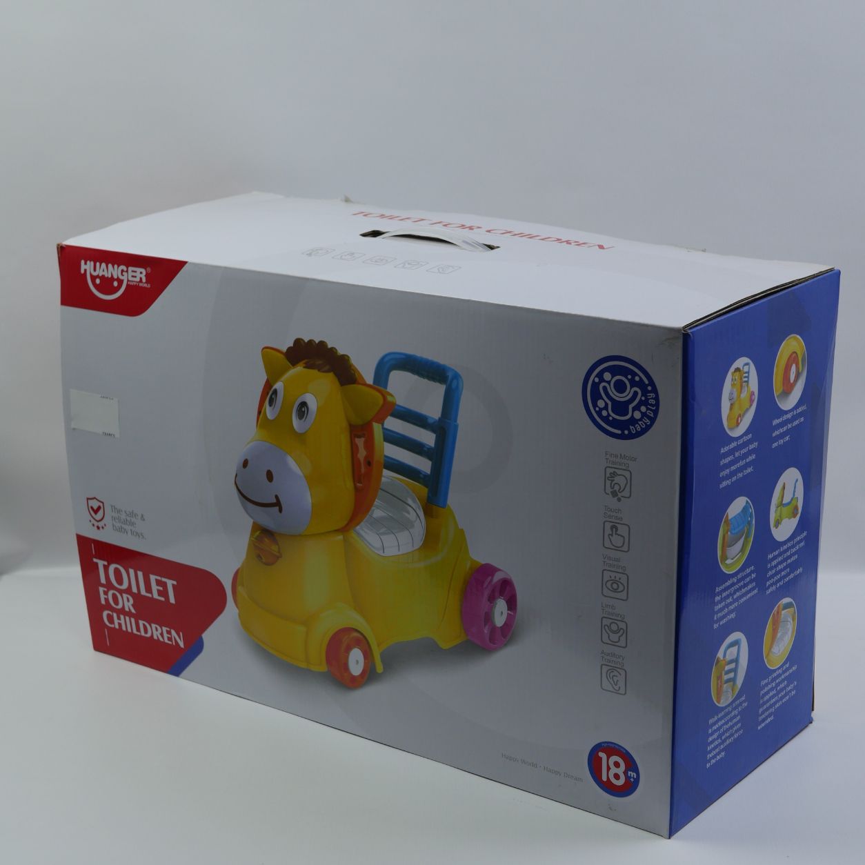 Huanger Musical Lion Ride-On Potty - Age 18M+