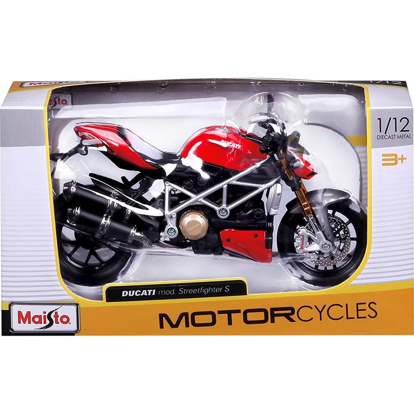 Maisto 1:12 Assorted Motorcycle Die-Cast Model