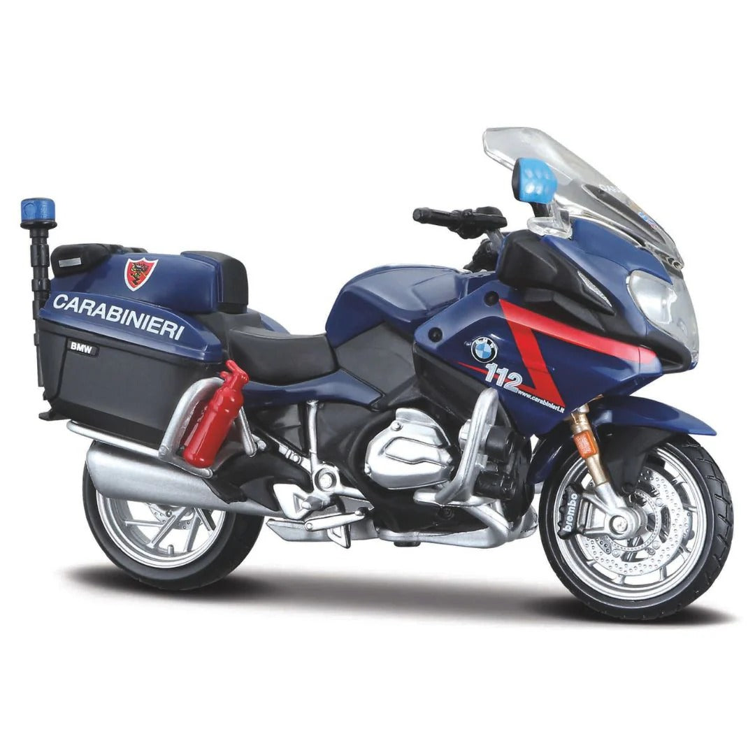 Maisto 1:18 Police Motorcycle Die-Cast Model
