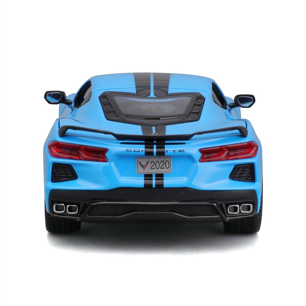 Maisto 1:24 Chevrolet Corvette Stingray Coupe Die-Cast Model Blue