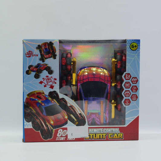 Marvel Spider-Man Remote Control Stunt Car with USB - Age 6+