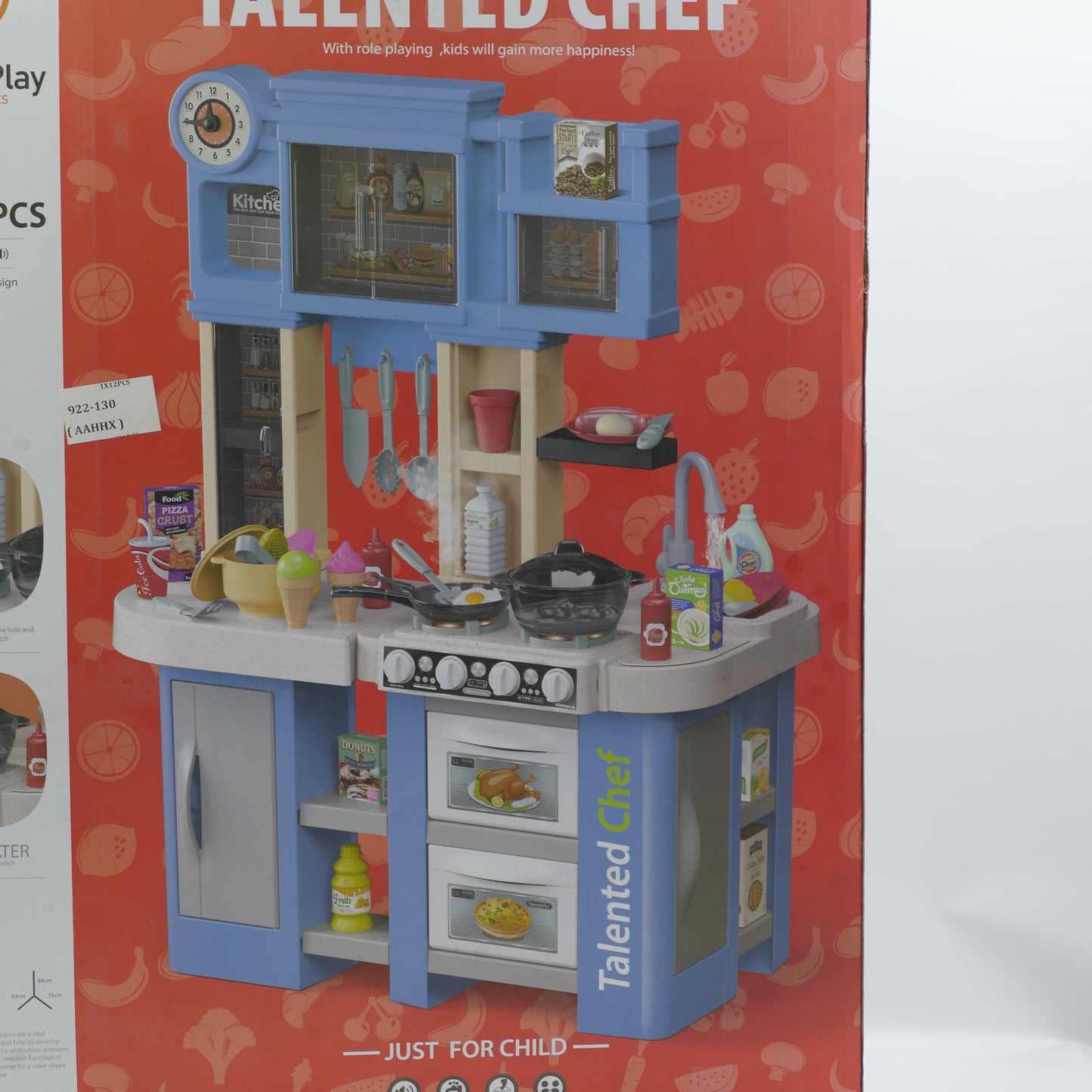Musical Spray Kitchen Play Set - Blue