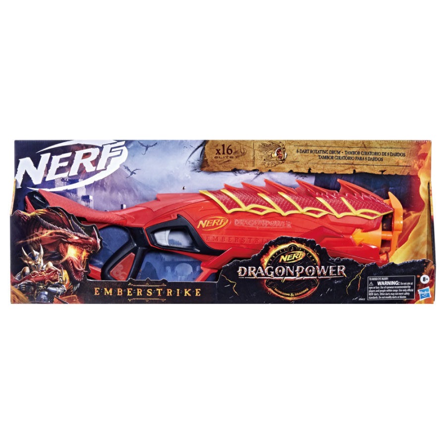 Nerf DragonPower Emberstrike Blaster - Red