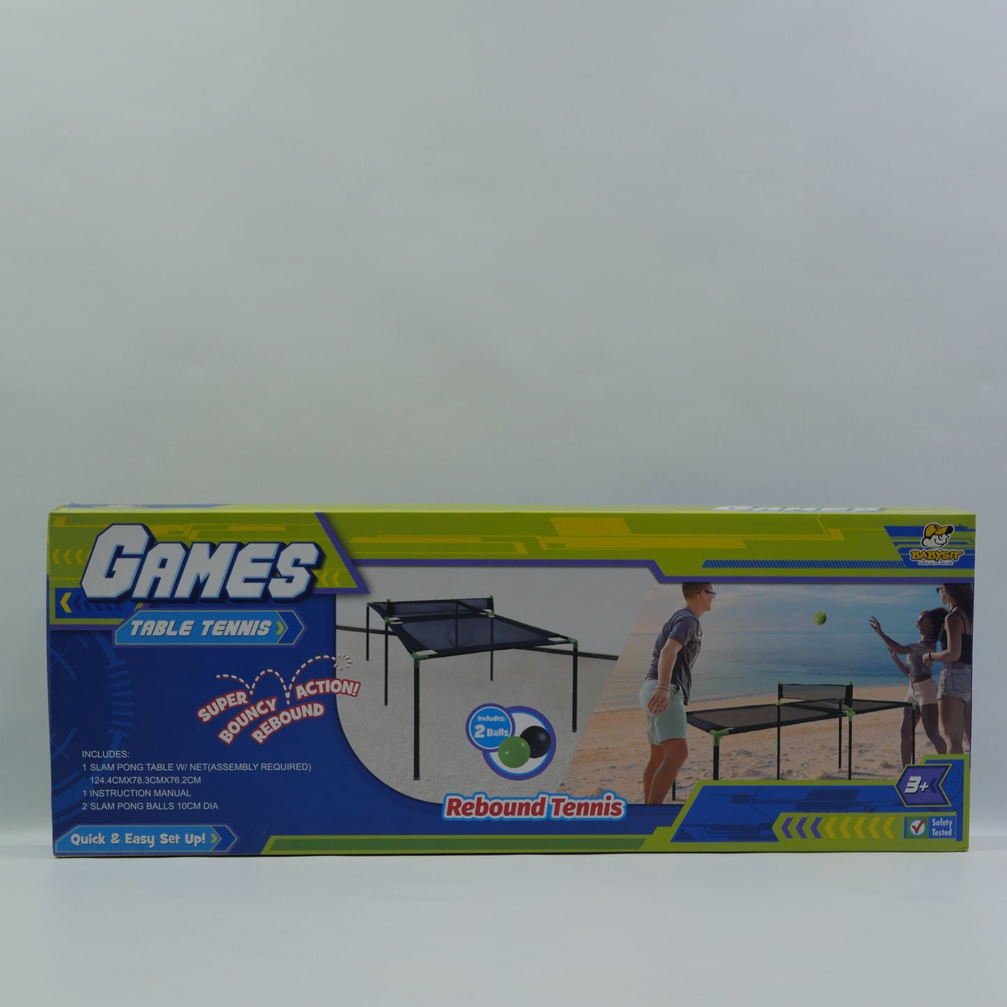 Retractable Table Tennis Game Set