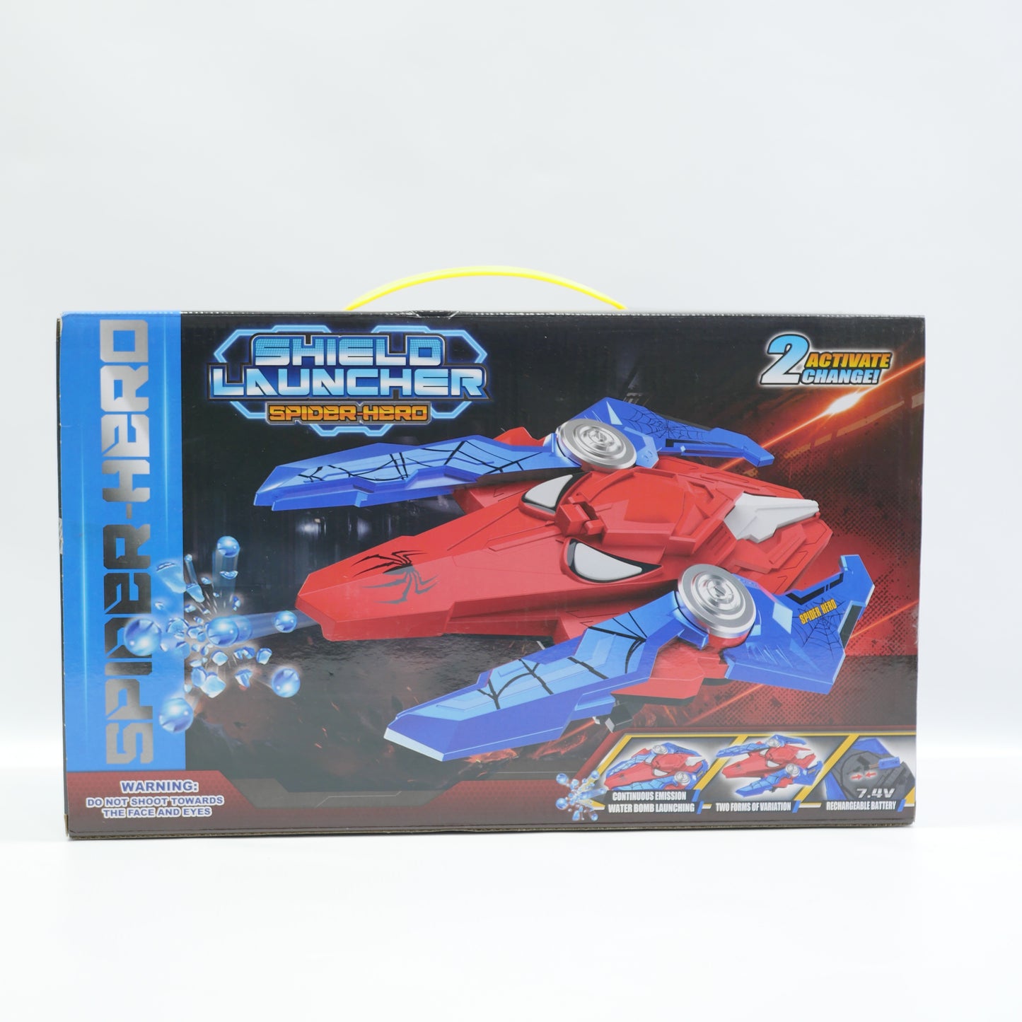 Spider-Man Shield Launcher Set - Red - Age 3+