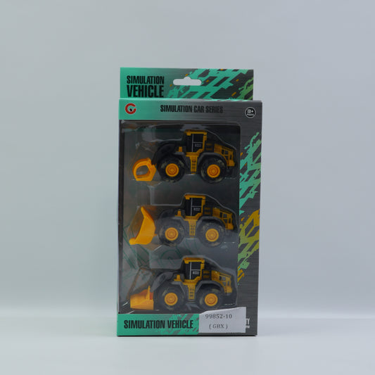 3 Piece Construction Truck Set