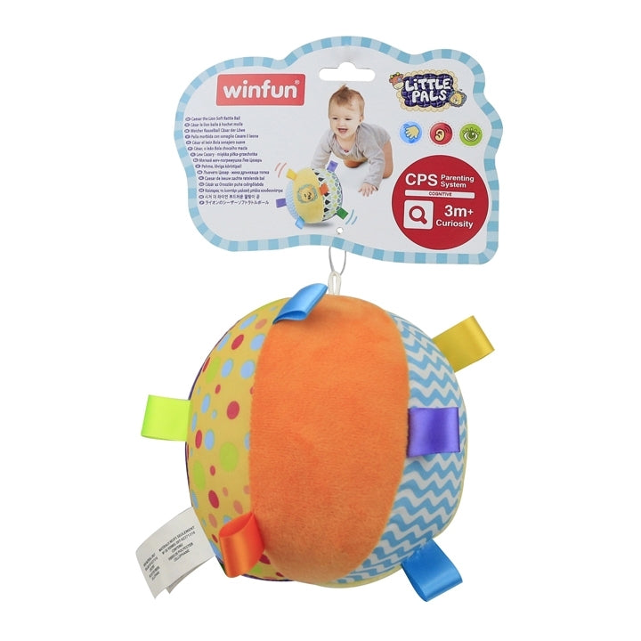 Winfun Caesar The Lion Soft Rattle Ball