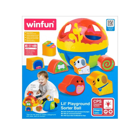 WinFun Lil' Playground Shape Sorter Ball