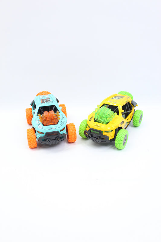 Yang Yang Vaporator 4x4 1:32 Musical Alloy Toy Car - Assorted Colors - Ages 3+