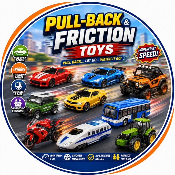 Pull-Back & Friction Toys