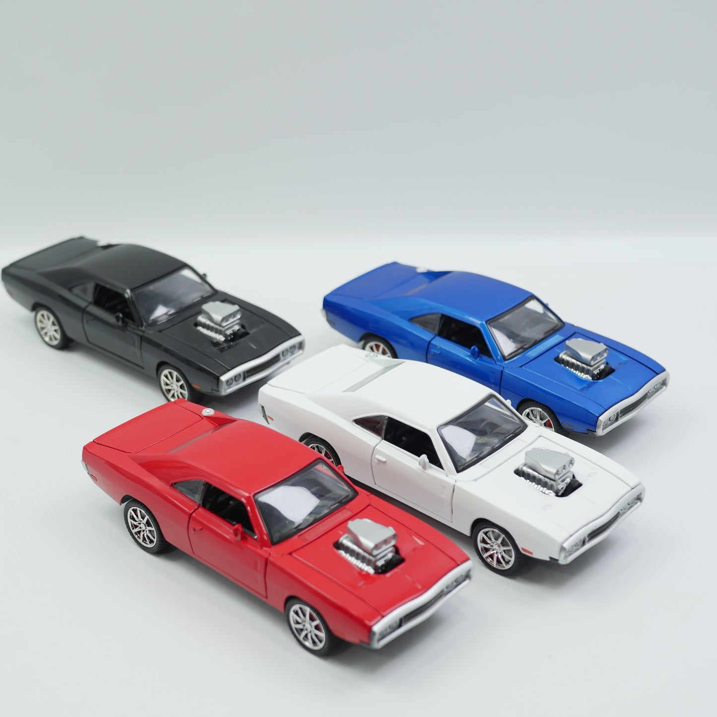 1:24 Musical Dodge Die-Cast Model Car - Assorted Color