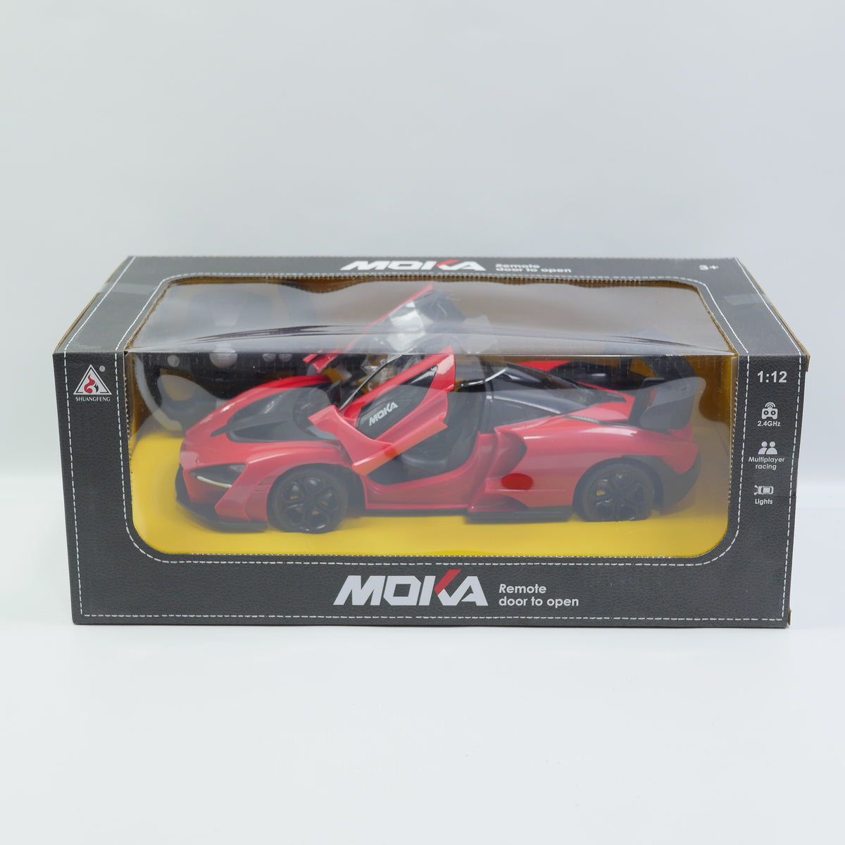 1:12 2.4GHz Remote Control Open-Door Sports Car with USB Charging for Kids