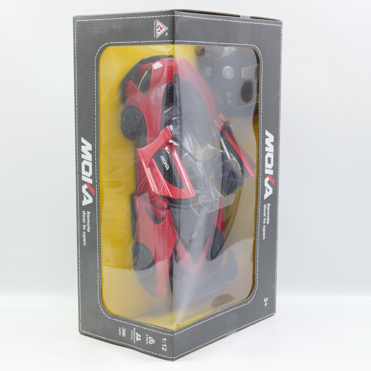 1:12 2.4GHz Remote Control Open-Door Sports Car with USB Charging for Kids