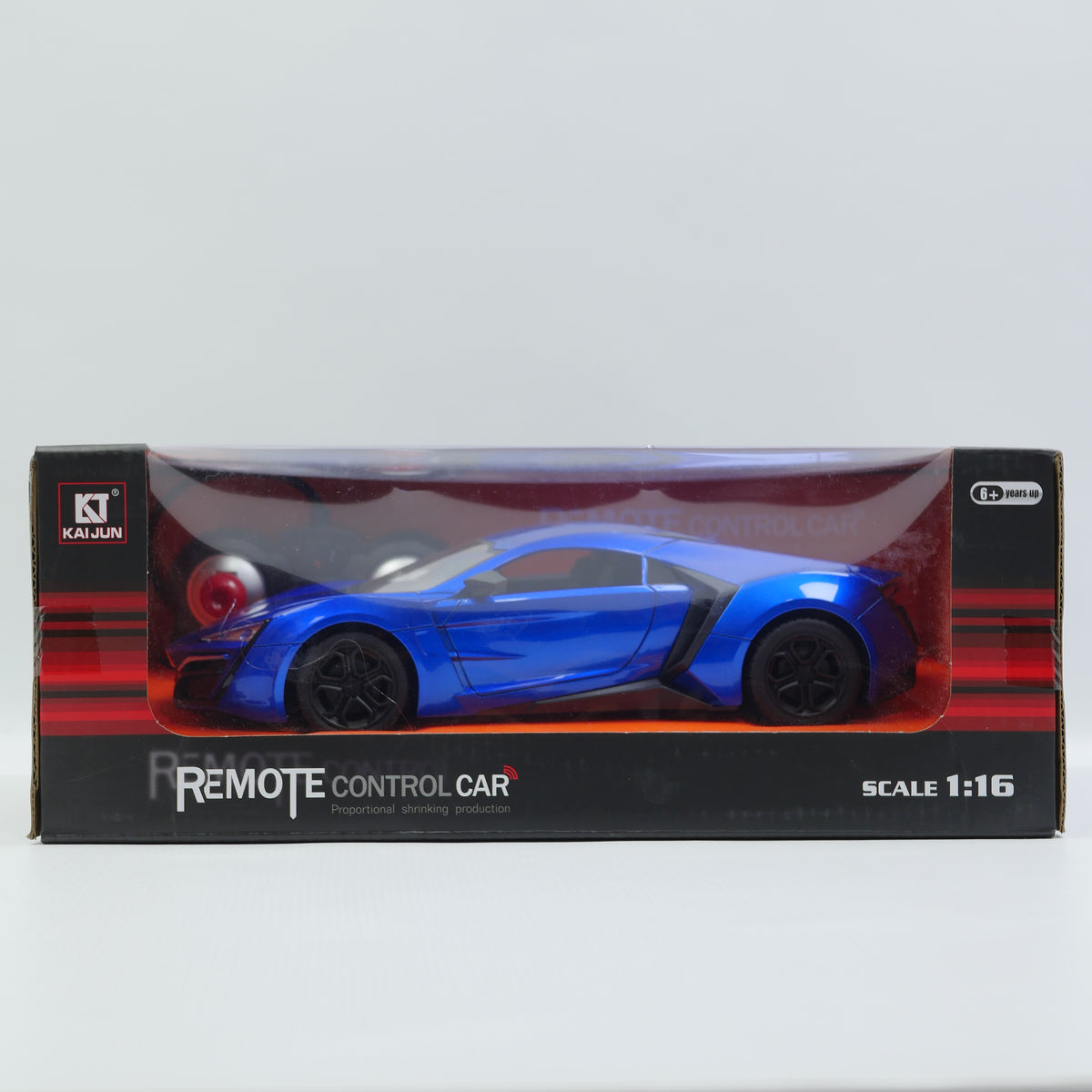 1:16 Remote Control Lamborghini Sports Car - Blue - Ages 6+