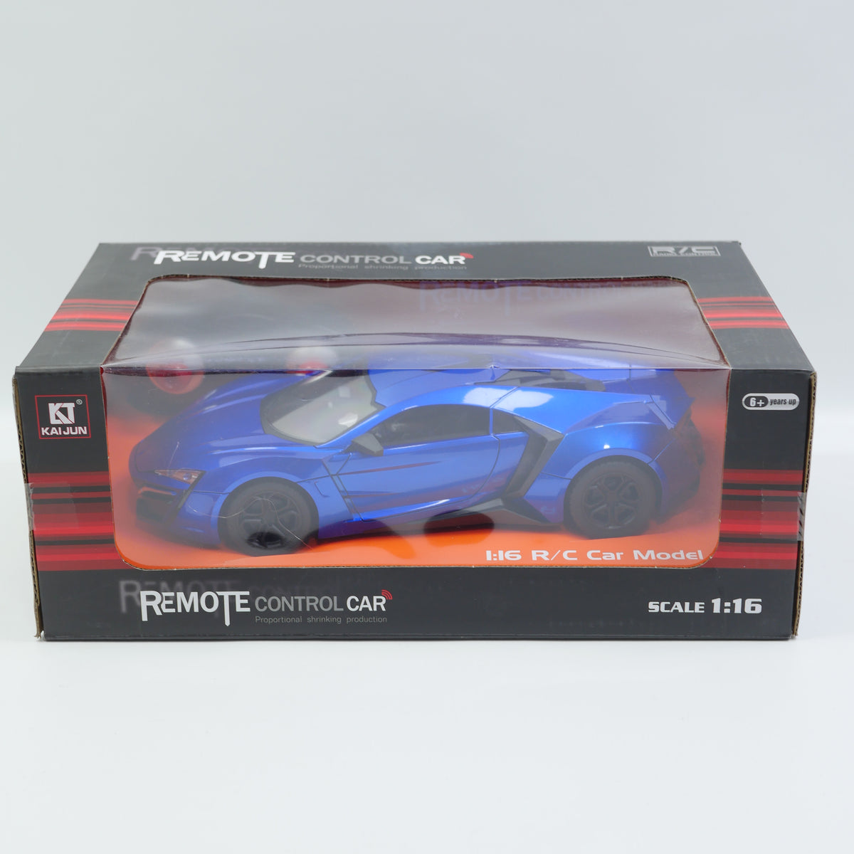 1:16 Remote Control Lamborghini Sports Car - Blue - Ages 6+