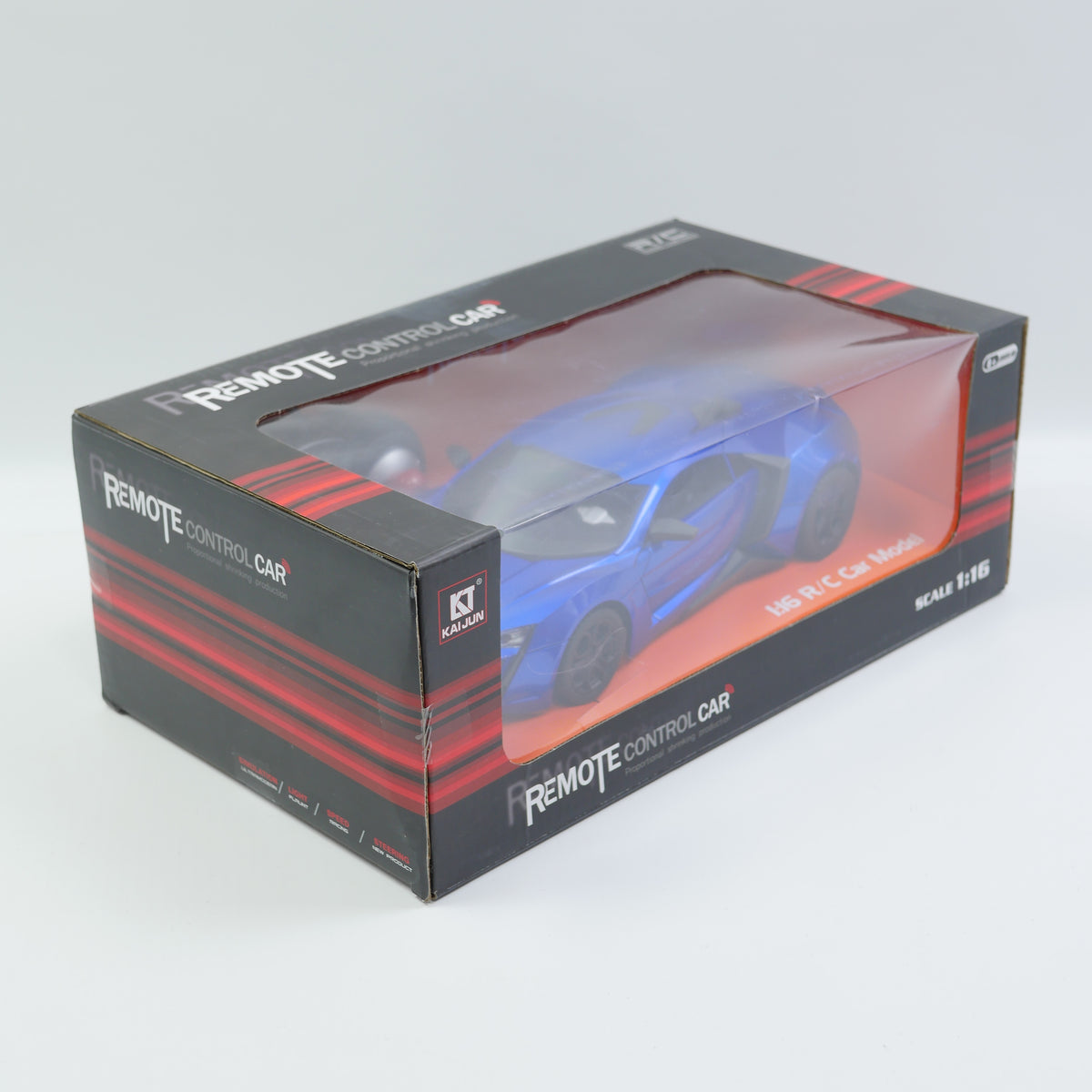 1:16 Remote Control Lamborghini Sports Car - Blue - Ages 6+