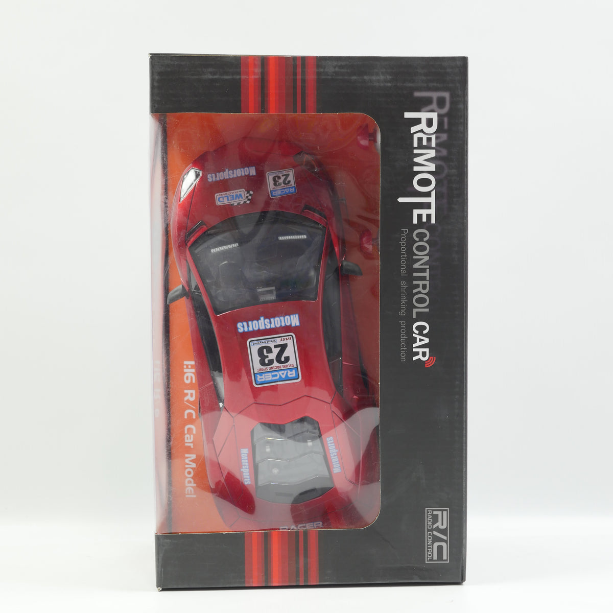 1:16 Remote Control Speed Racing Car - Red - Ages 6+