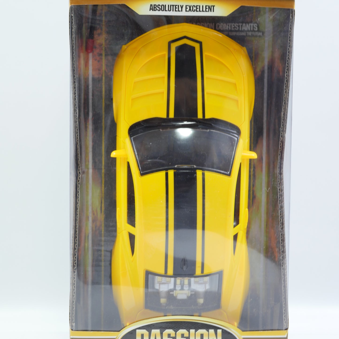 1:16 Remote Control Sports Car with USB Charging - Yellow - for Kids