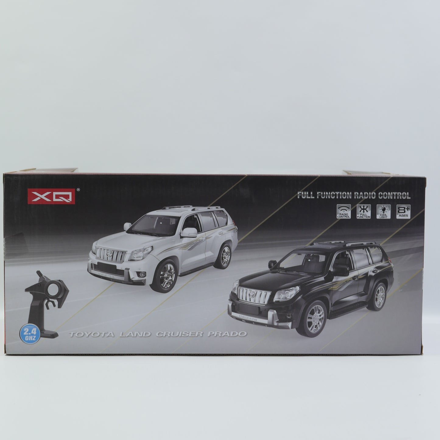 1:16 Remote Control Toyota Land Cruiser Prado - White - Ages 8+