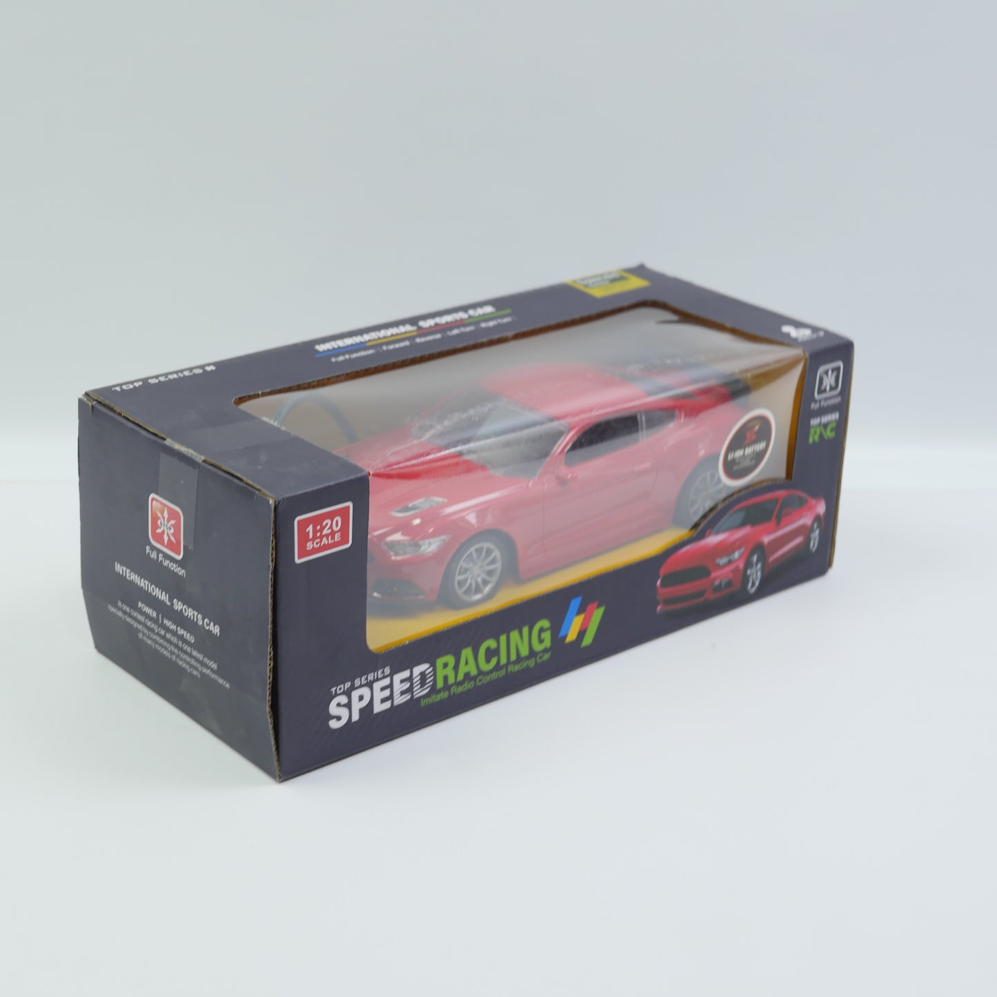 1:20 Remote Control Chevrolet Sports Car with USB Charging - Red
