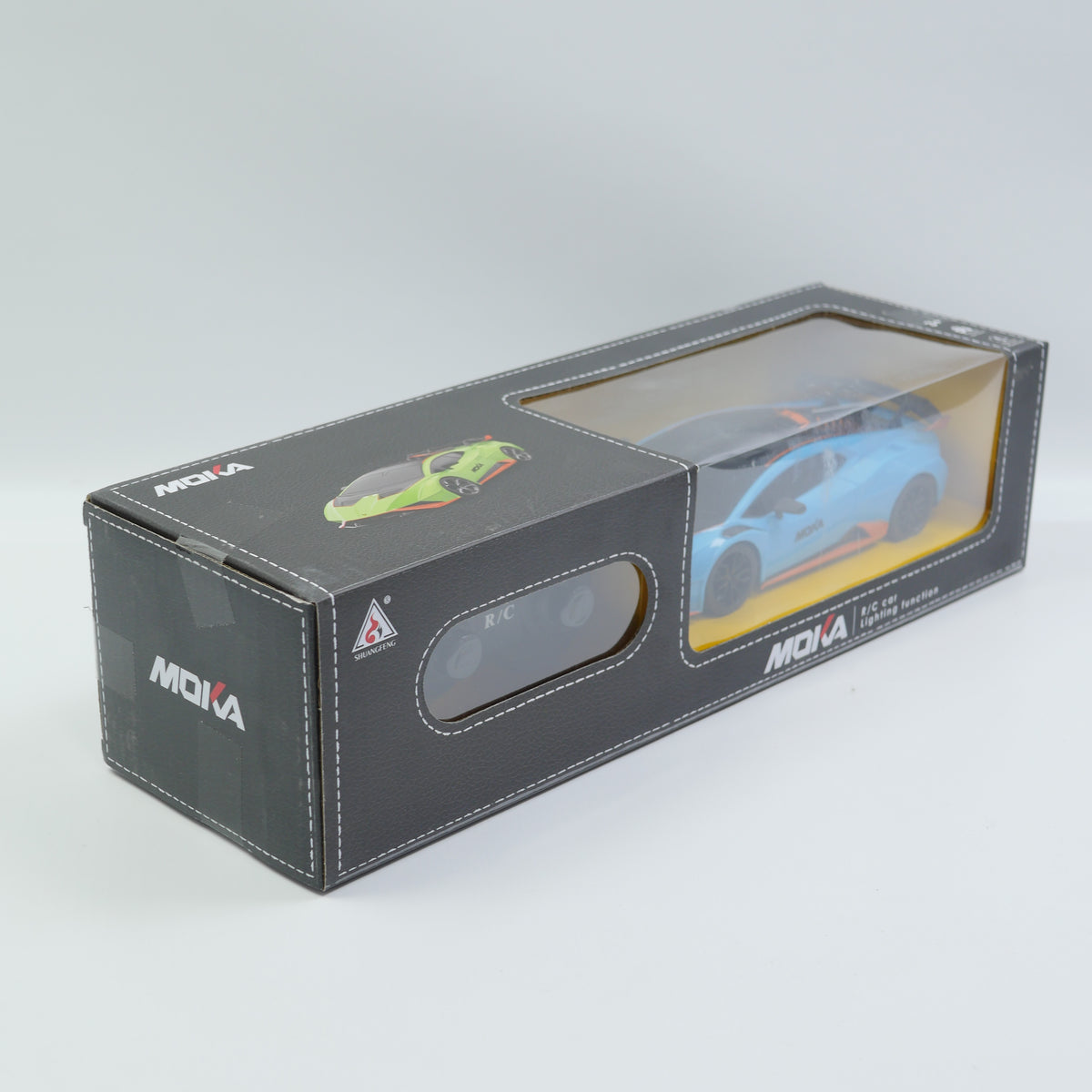 1:20 Remote Control Sports Car with USB Charging - Blue - for Kids