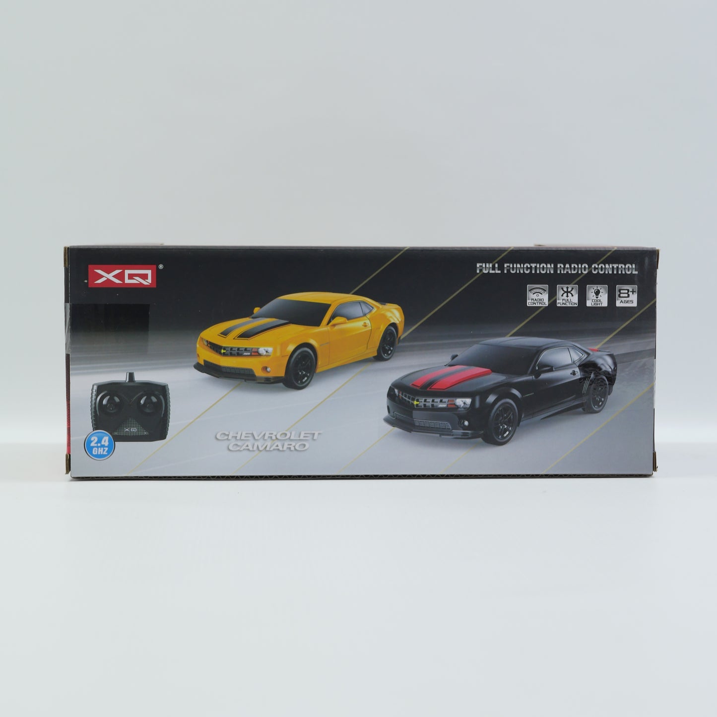 1:24 Remote Control Chevrolet Camaro - Yellow - Ages 8+
