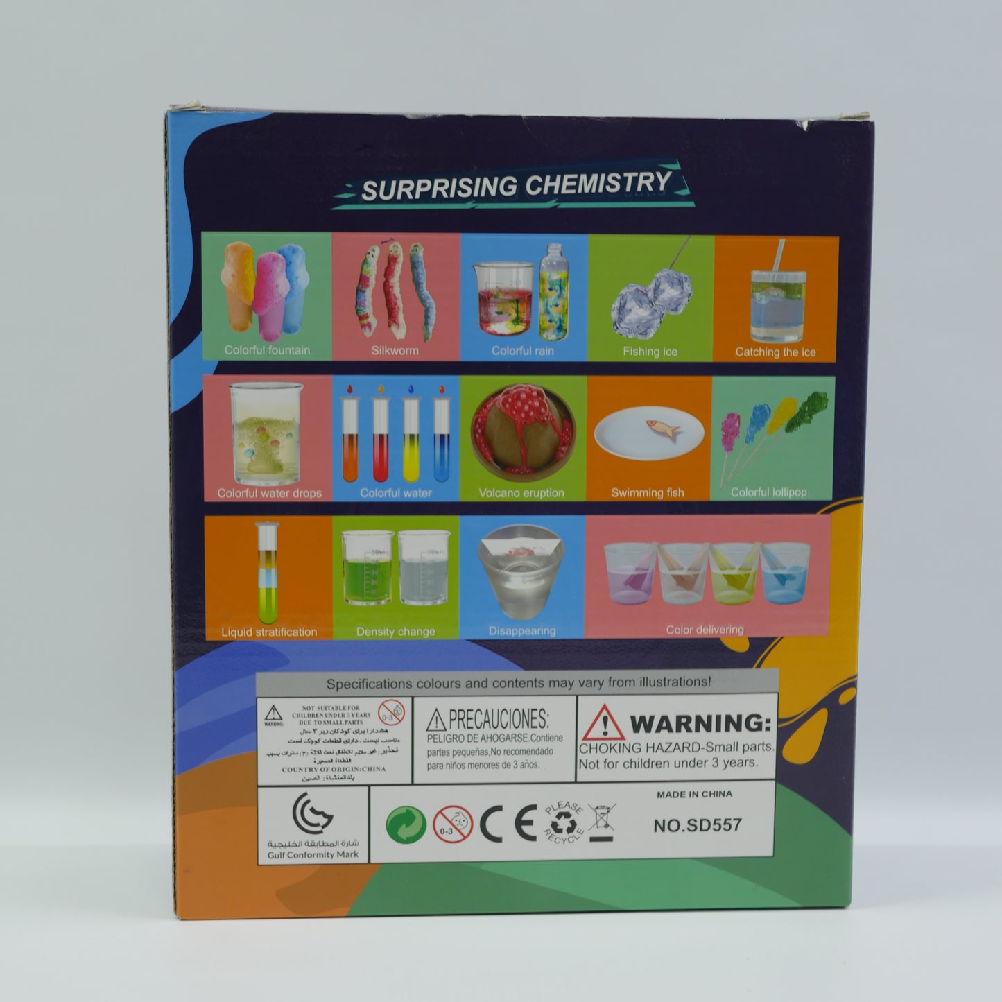 14-in-1 STEM Chemistry Experiment Set - Age 8+