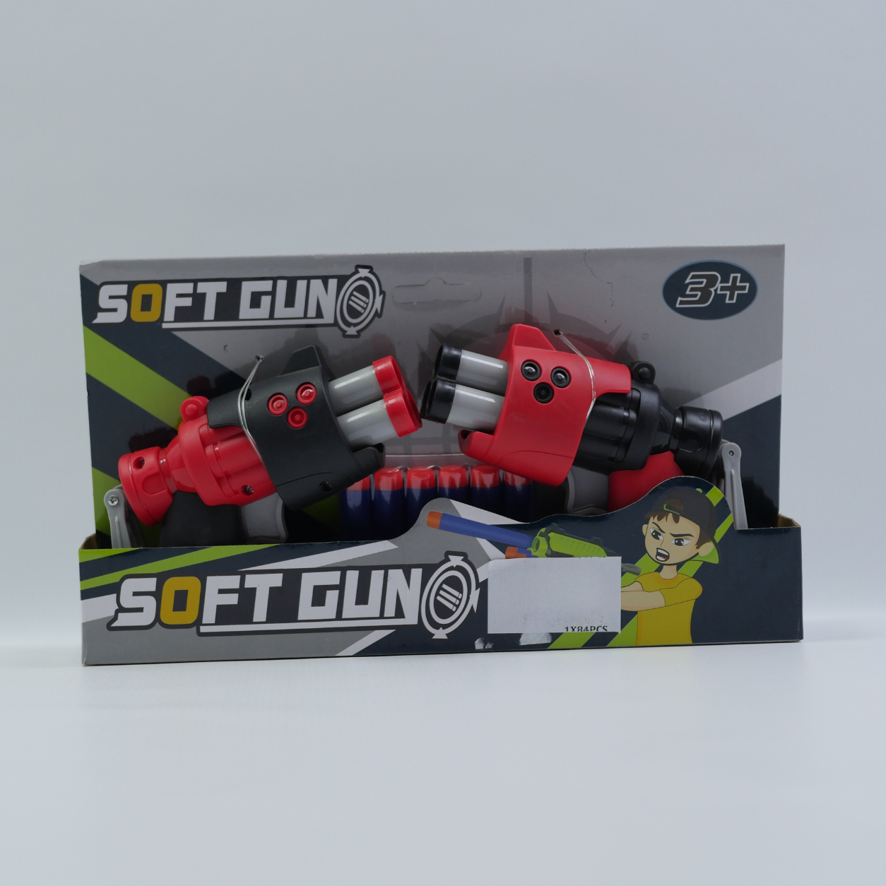2-in-1 Soft Dart Blaster Pack - Age 3+