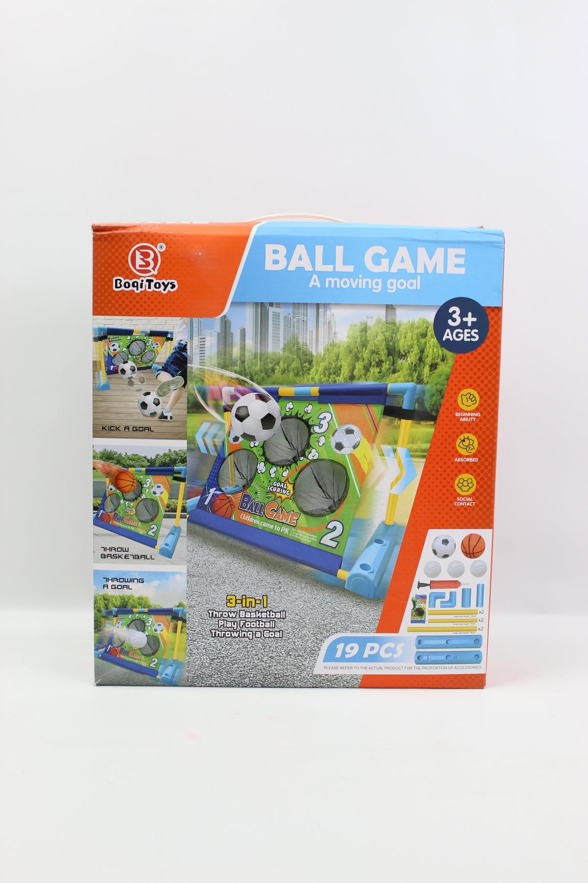 3-in-1 Football Table Game Set - Ages 3+