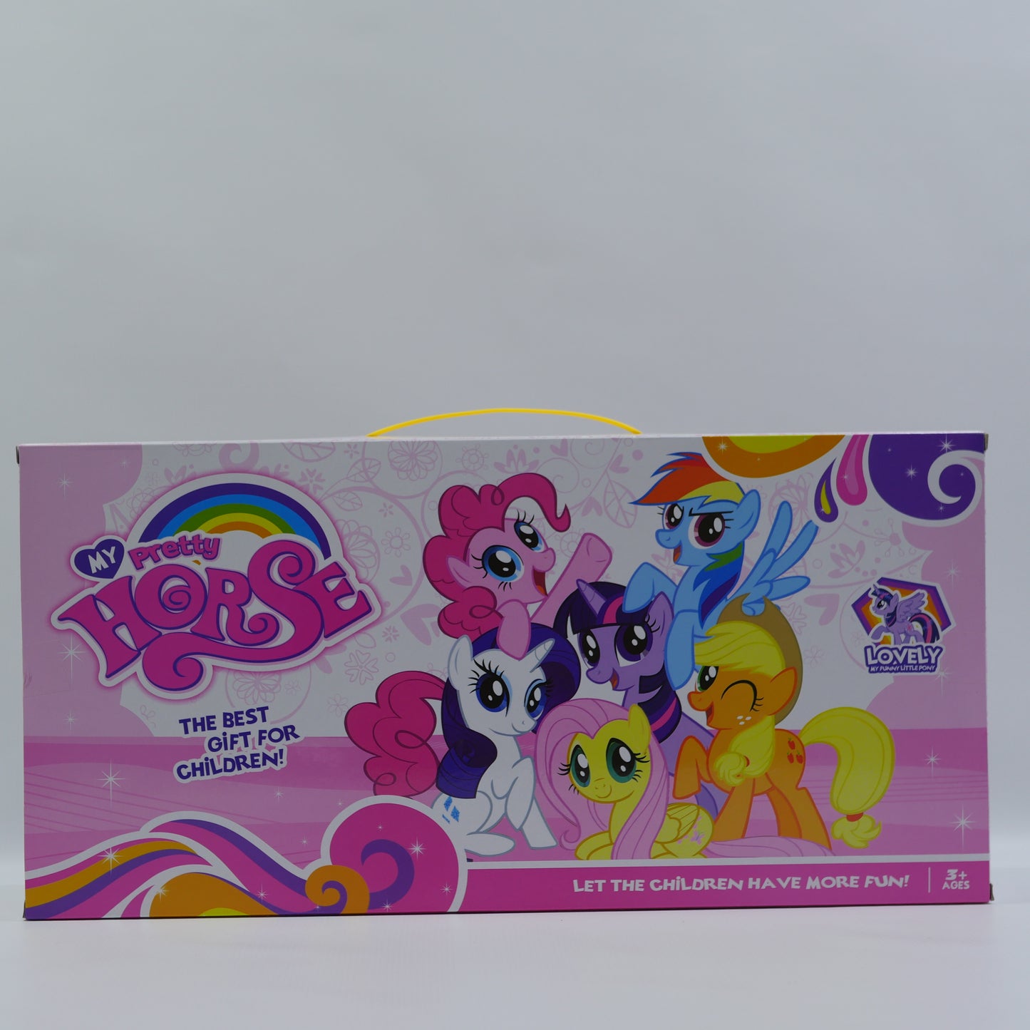 3 Piece Soft Pony Figure Set - Age 3+