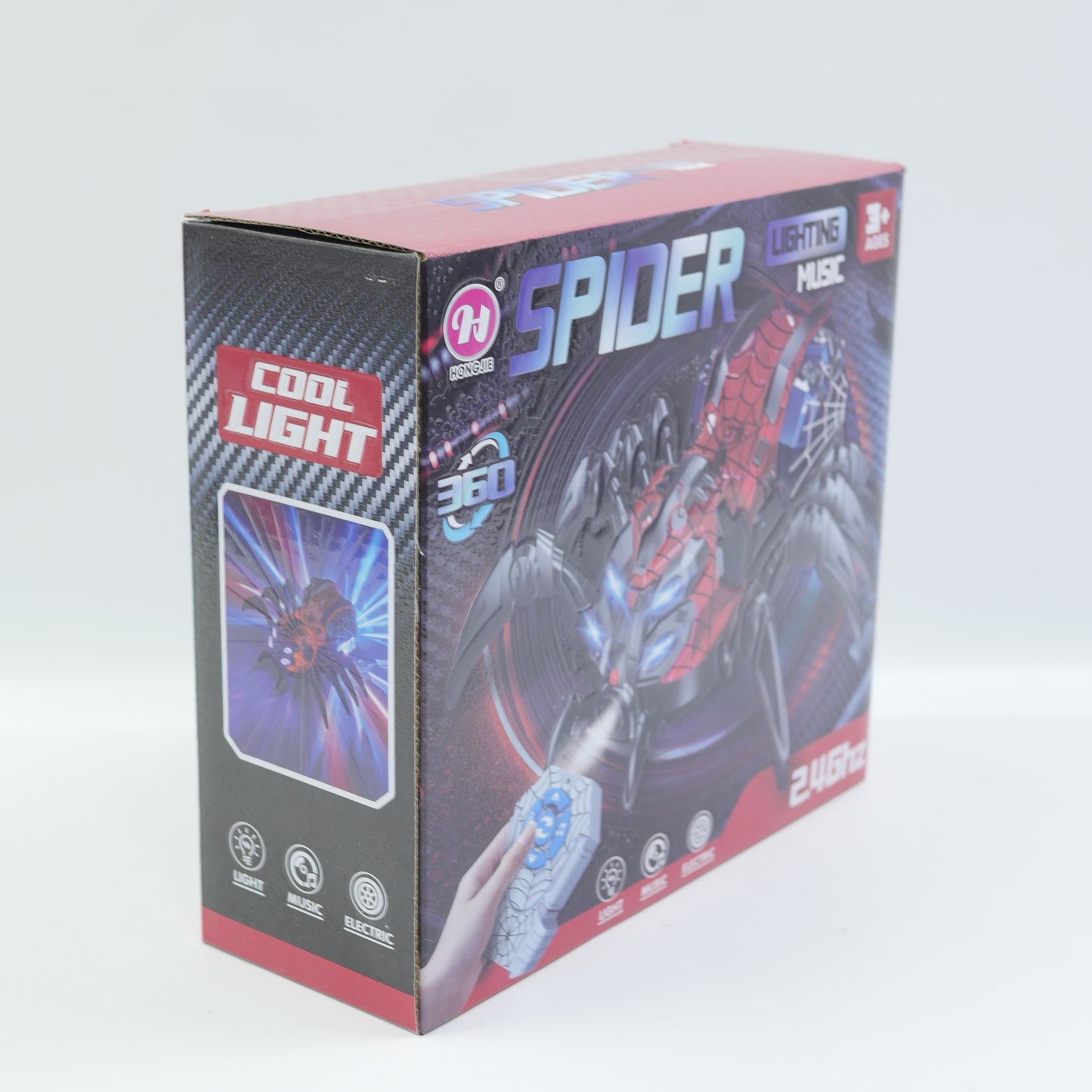 360-Degree Musical Remote Control Spider - Ages 3+