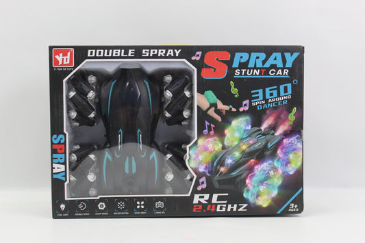 360-Degree Remote Control Spray Stunt Car with USB Cable