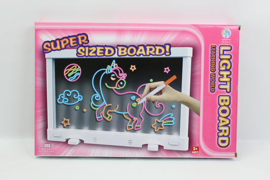 3D Light Drawing Board for Kids