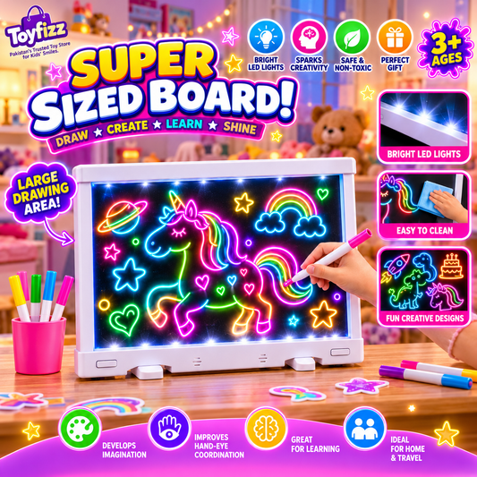 3D Light Drawing Board for Kids