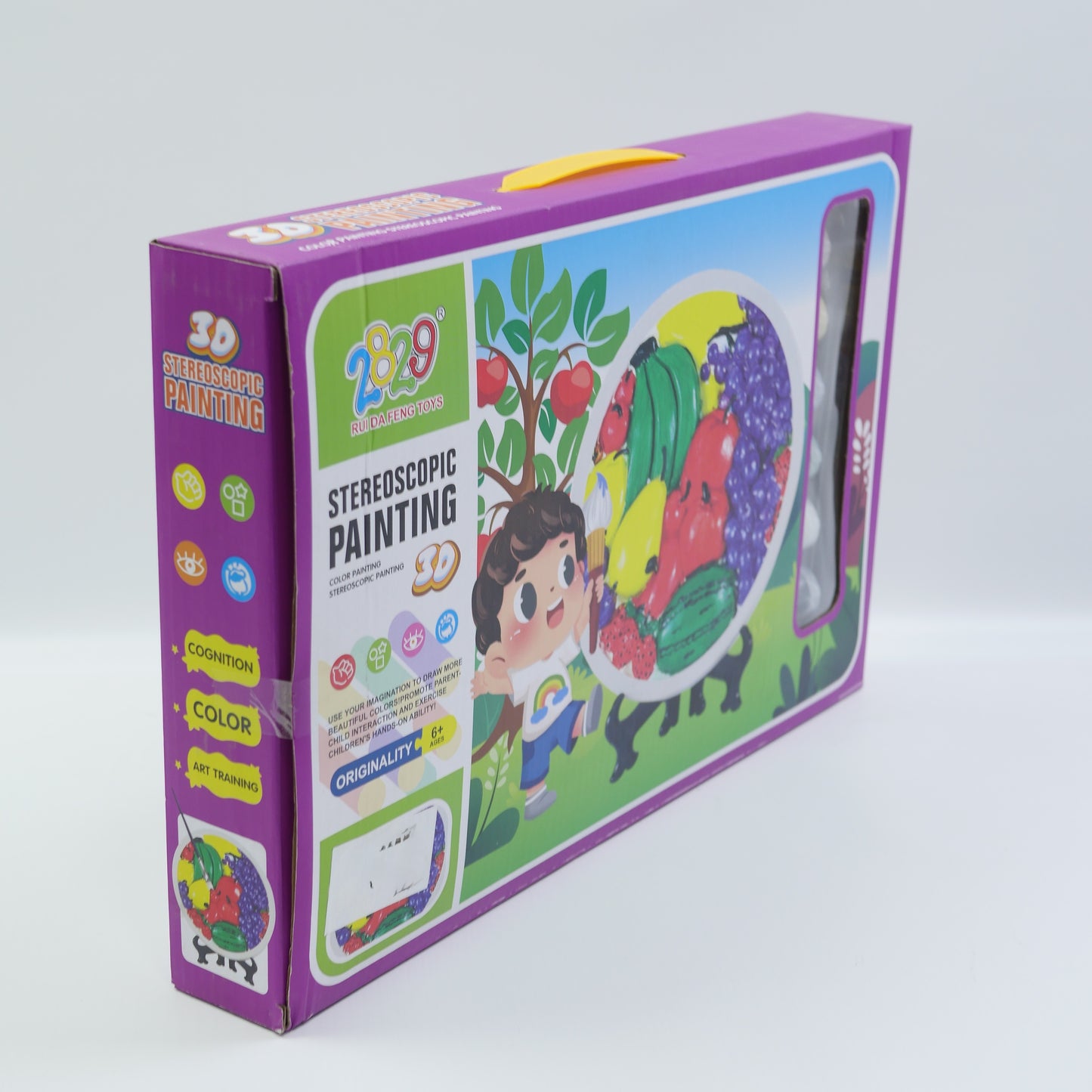3D Fruit Painting Art Set for Kids