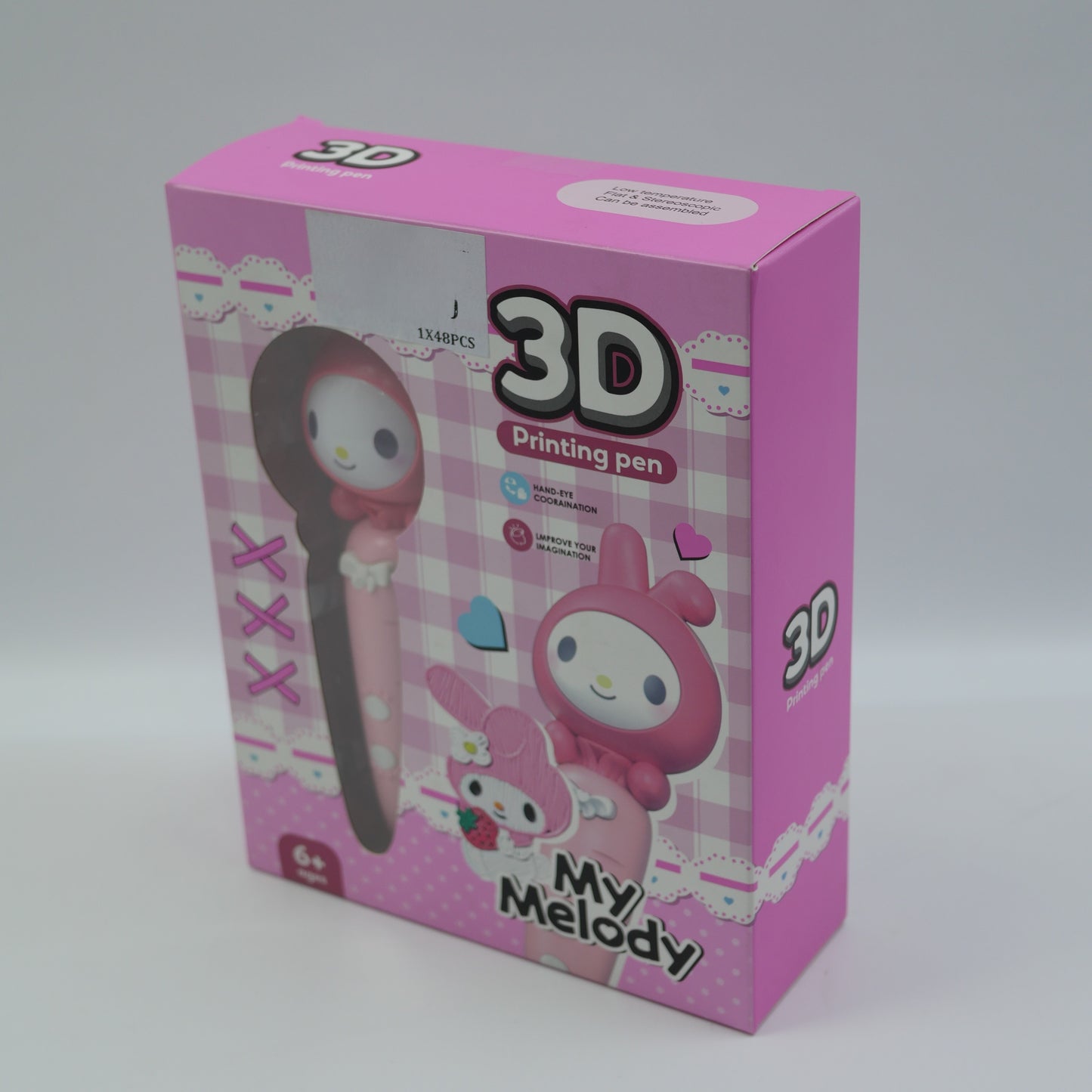 3D Printing Pen with USB - Pink - Age 6+