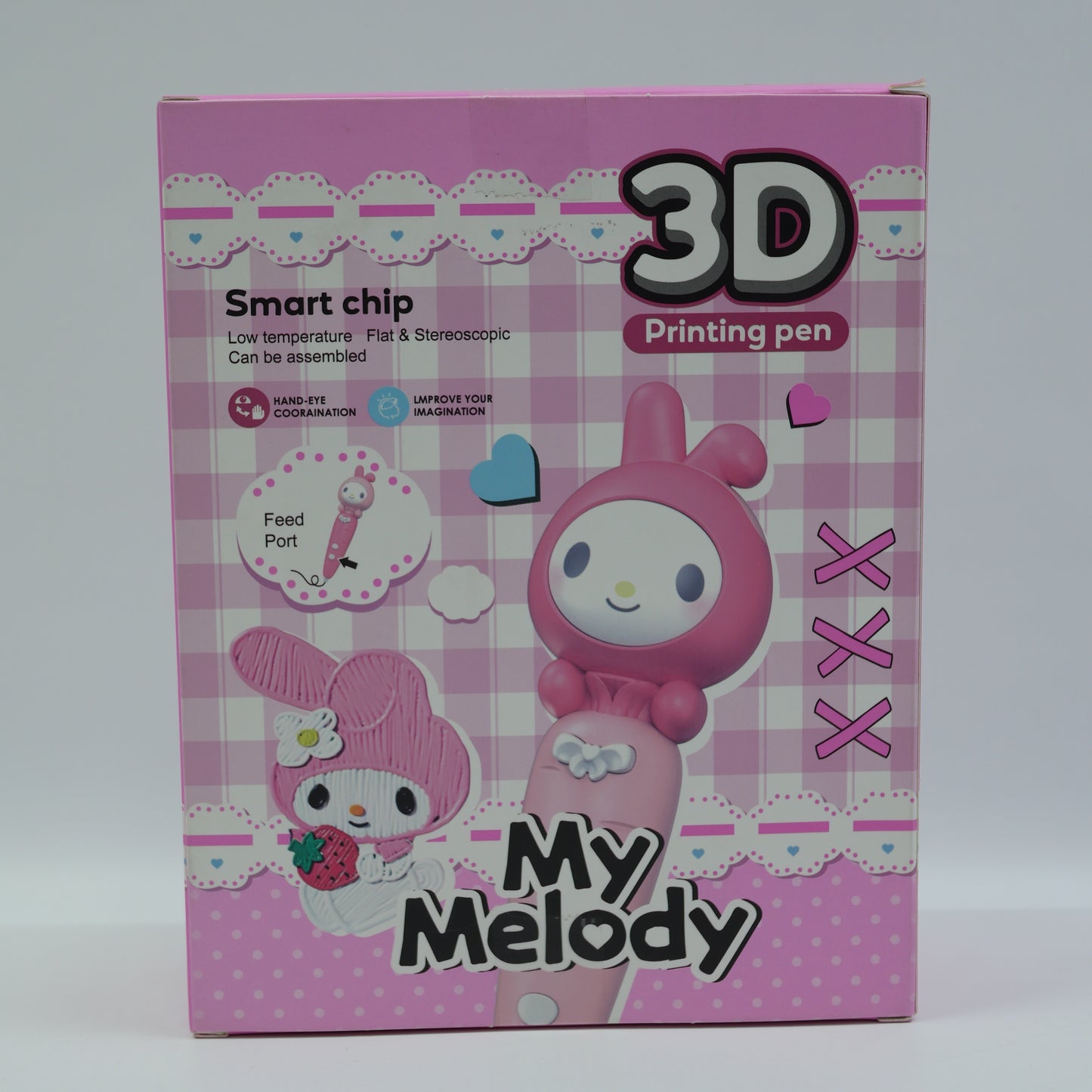 3D Printing Pen with USB - Pink - Age 6+